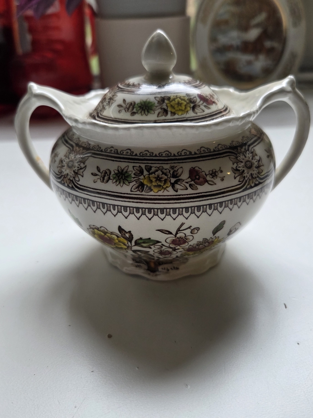 Wood & Sons Burslem Sugar Bowl